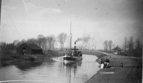 Vervoersmaatschappij Estafette in de Hollandse IJssel