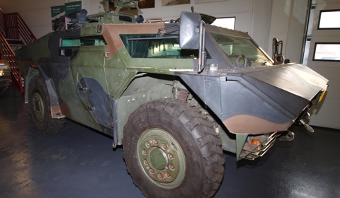 Fennek bij het Cavaleriemuseum