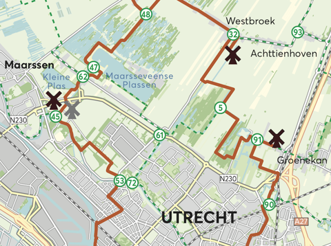 Zij is Molenaar, fietsroute 6