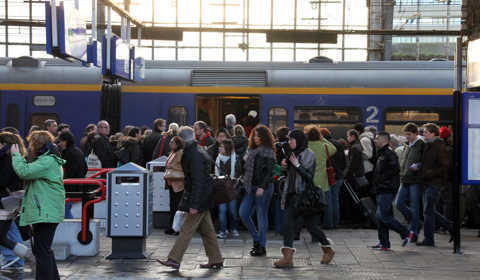 Reizigers Utrecht Centraal