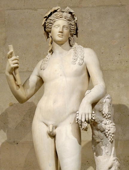 Dionysus; meer dan de god van wijn en vreugde. Ook één van de weinige androgyne goden