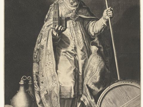 De heilige Willibrordus