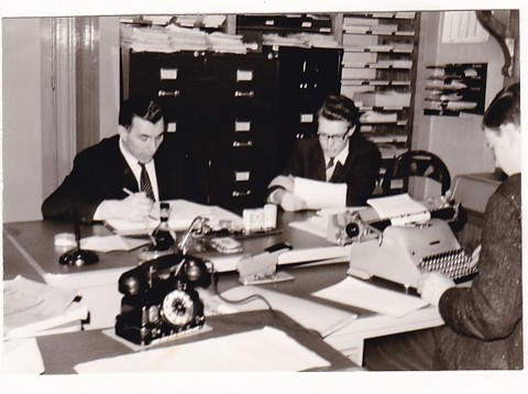 Aan het werk in het Raadhuis