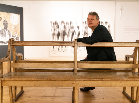 Werner in het Stedelijk Museum Vianen