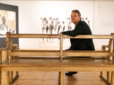 Werner in het Stedelijk Museum Vianen