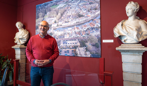 Piet Oudhof, vrijwilliger van het Vechtstreekmuseum