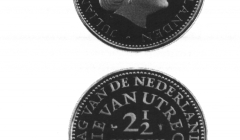 Rijksdaalder herdenkingsmunt Unie van Utrecht