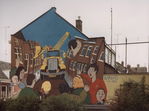 Actie Tegen Sloopbeleid Bij Oudwijk Zuid 1982