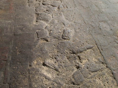 Muurfragment Castellum Traiectum