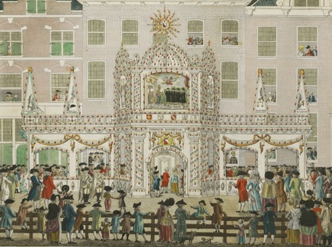 Het Nieuw Kasteel Van Antwerpen Aan De Ganzenmarkt Te Utrecht