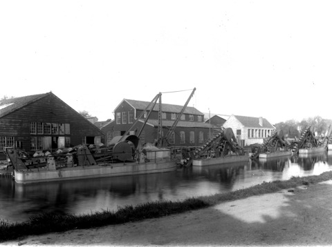 Glasnegatief #1 van de fabriek