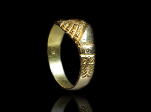 Fede ring, graveertechniek