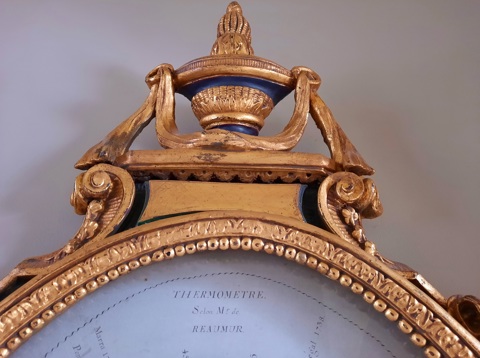 Réaumur thermometer detail