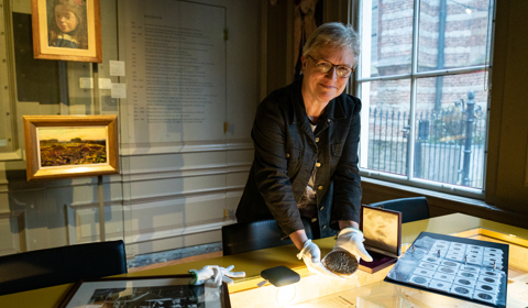 Catharina is vrijwilliger bij Stadsmuseum Woerden