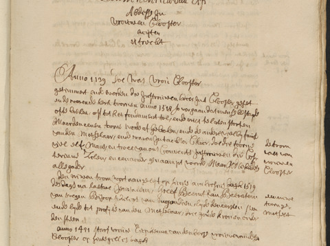 Kroniek Henrica van Erp