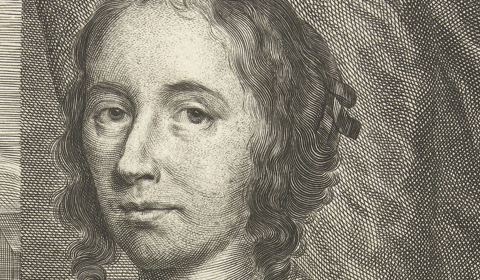 Portret van Anna Maria van Schurman