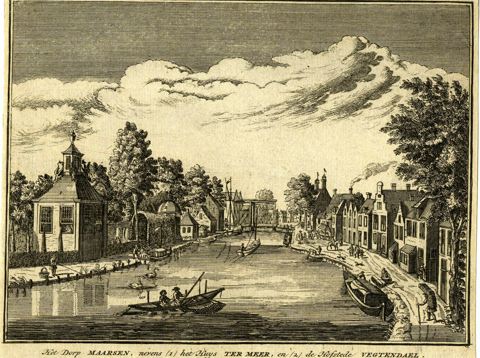 Theekoepel van de buitenplaats Middenhoek