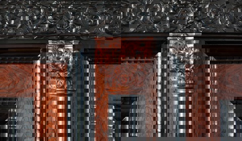 Detail Kussenkast Slot Zuylen