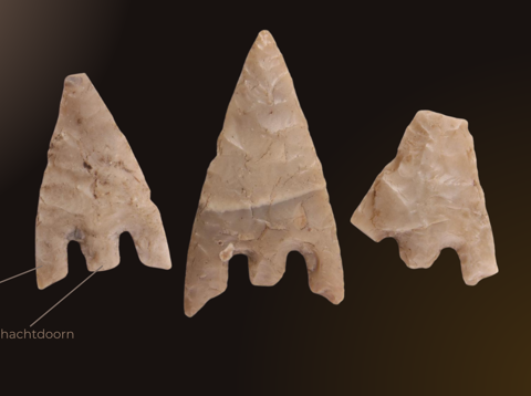 Pijlspitsen met weerhaken