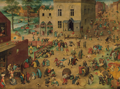 Pieter Bruegel de Oude, Kinderspelen (1580)