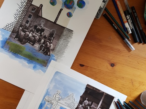 Freya Rose - schetsen