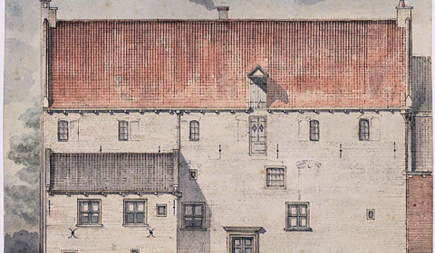 Voorgevel van Bollenburg