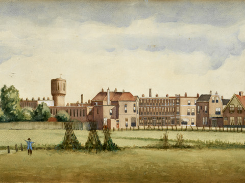 Croesestraat te Utrecht in 1928