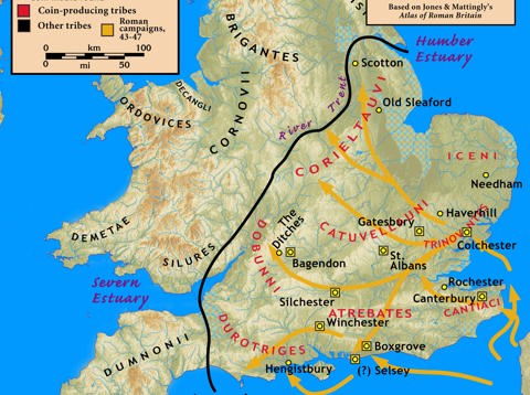 British Coin-Minting Tribes (pre Roman)