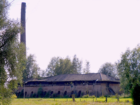 Vianen Steenfabriek Ossenwaard Foto Usine