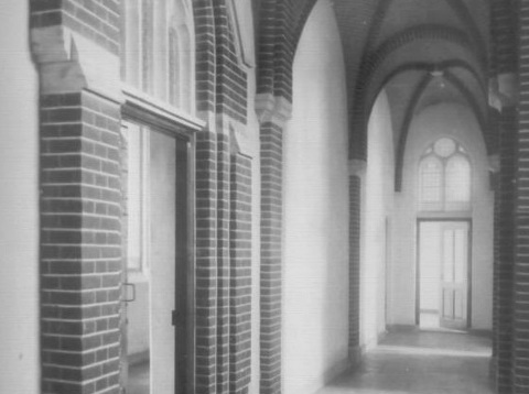 De gangen van het klooster