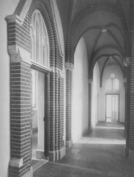 De gangen van het klooster