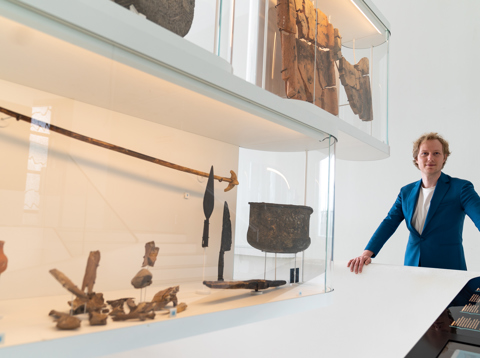 Alexander van de Bunt in Castellum Hoge Woerd