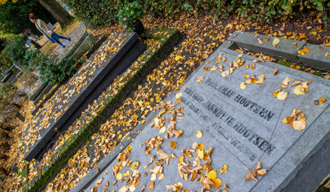 Grafsteen van Jannetje op De Munnikenhof in Veenendaal