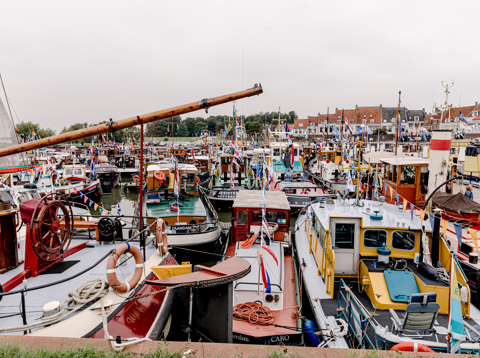 Compacte stadshaven van Wijk bij Duurstede