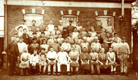 Jubileum in 1905 van olieslagerij Verloop