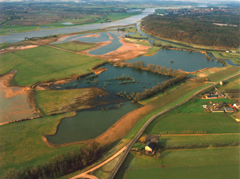 Luchtfoto Blauwe Kamer en Grebbeberg