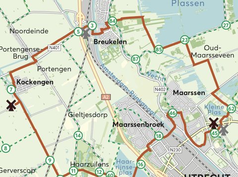Zij is Molenaar, fietsroute 1