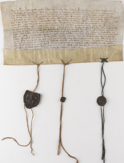 Brief van Bisschop Willem uit 1298