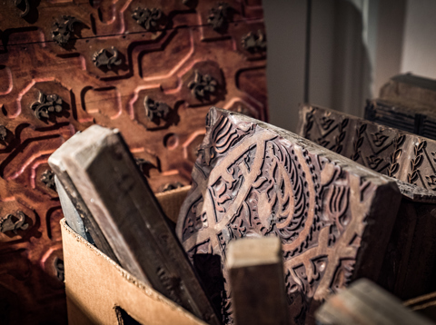 Blockprints in De Katoendrukkerij