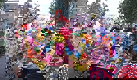 Klaar voor de optocht