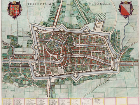 Traiectum Wttecht Utrecht (Atlas Van Loon)