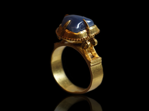 Gouden renaissance-ring