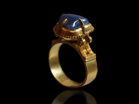 Gouden renaissance-ring