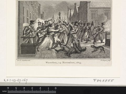 Plundering van Woerden