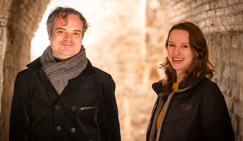 Joost en Merle in Paleis Lofen