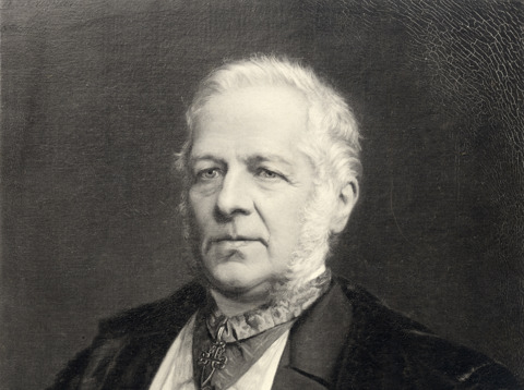 Portret van professor C.H.D. Buys Ballot