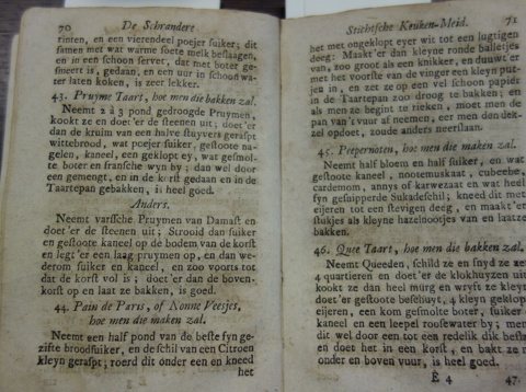 De schrandere Stichtse keuken-meid recept