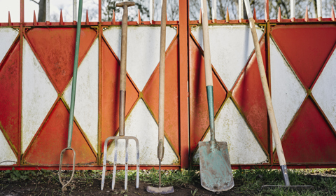 Moestuin De Haar Met Kleuren Wapen