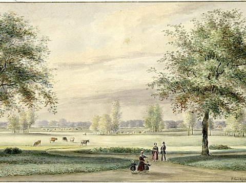 Oostbroek tekening Lutgers