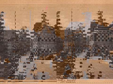 Ansichtkaart Van De Utrechtse Wittevrouwenstraat In 1947